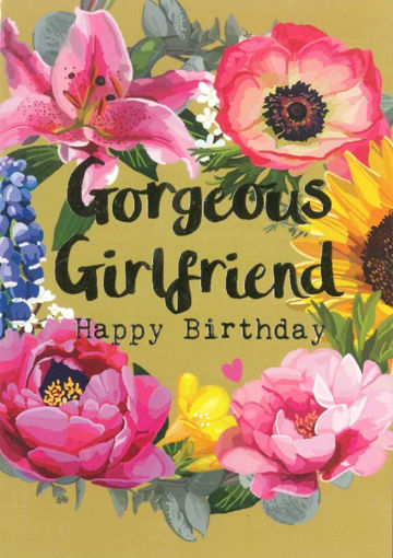 Picture of GORGEOUS GIRLFRIEND CARD